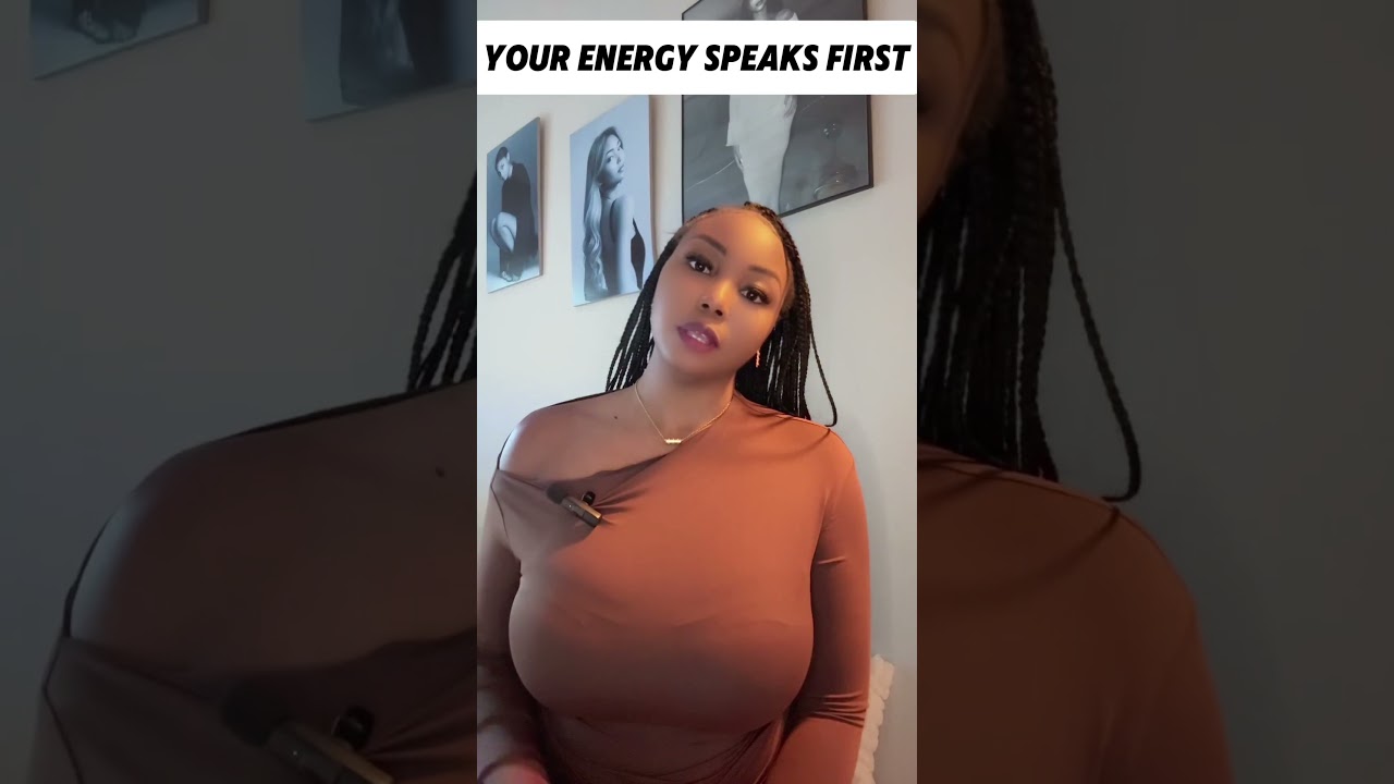 Your Energy Speaks First #divinefeminineenergy #lawofattraction #attractiontechniques