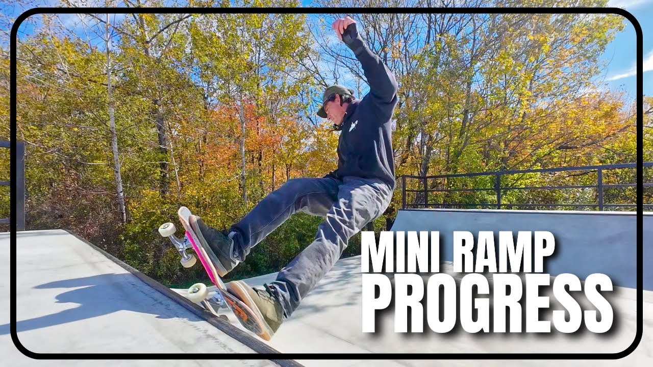 Mini Ramp Progress | Skateboarding at 44
