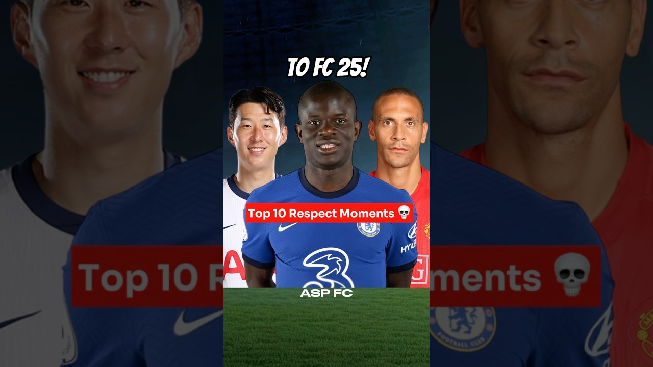 I added Top 10 Respect Moments XI to FC 25! 💀