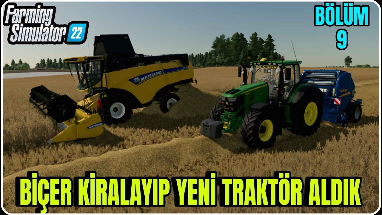 RAGNARA PARA KAZANDIRMAMAK İÇİN KENDİME BİÇER KİRALAYIP YENİ TRAKTÖR VE BALYA MAKİNASI ALDIM #9
