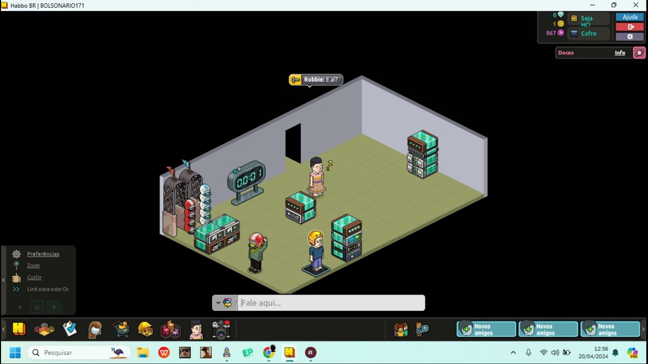 COMO FAZER UPADOR FREEZER HABBO 2024