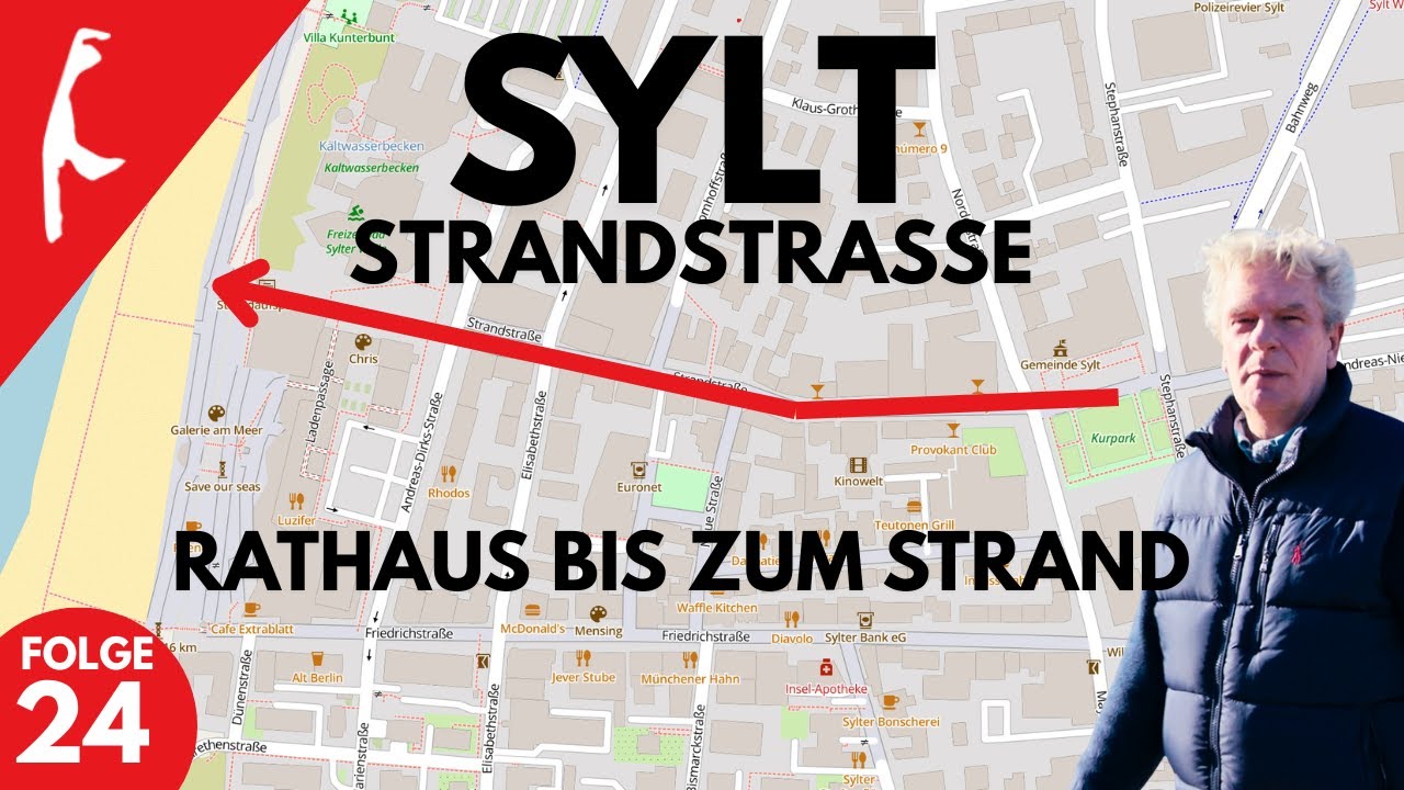 Sylt: Strandstraße Westerland (Blick IN die Läden)
