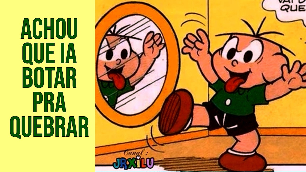 Cebolinha É O CARA ! (Quadrinhos narrados de Gibi da Turma da Mônica)