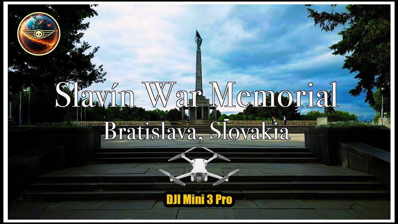 Bratislava, Slovakia's WW2 Memorial-DJI Mini 3 Pro 4K Drone Footage