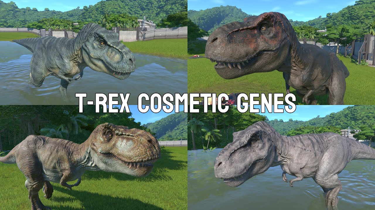 Tyrannosaurus Rex Skin | Jurassic World Evolution