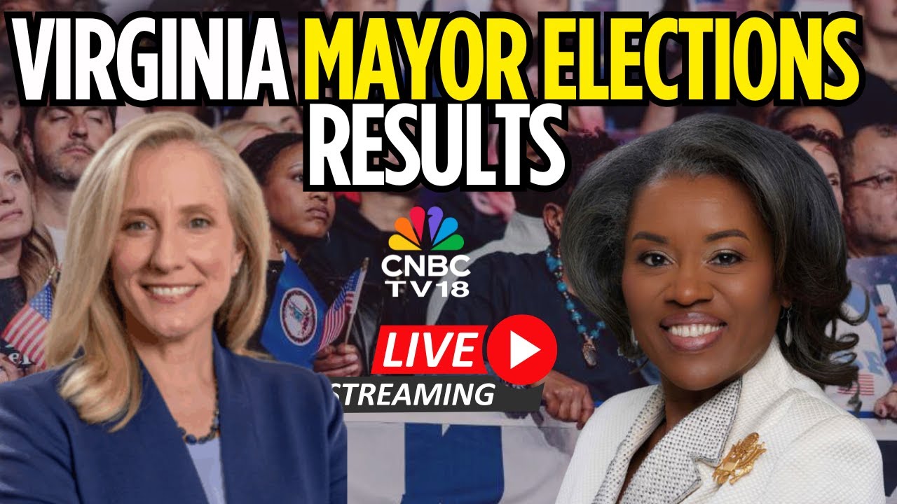 Virginia Governor Election Results LIVE: Winsome Earle-Sears VS Abigail Spanberger | N18G