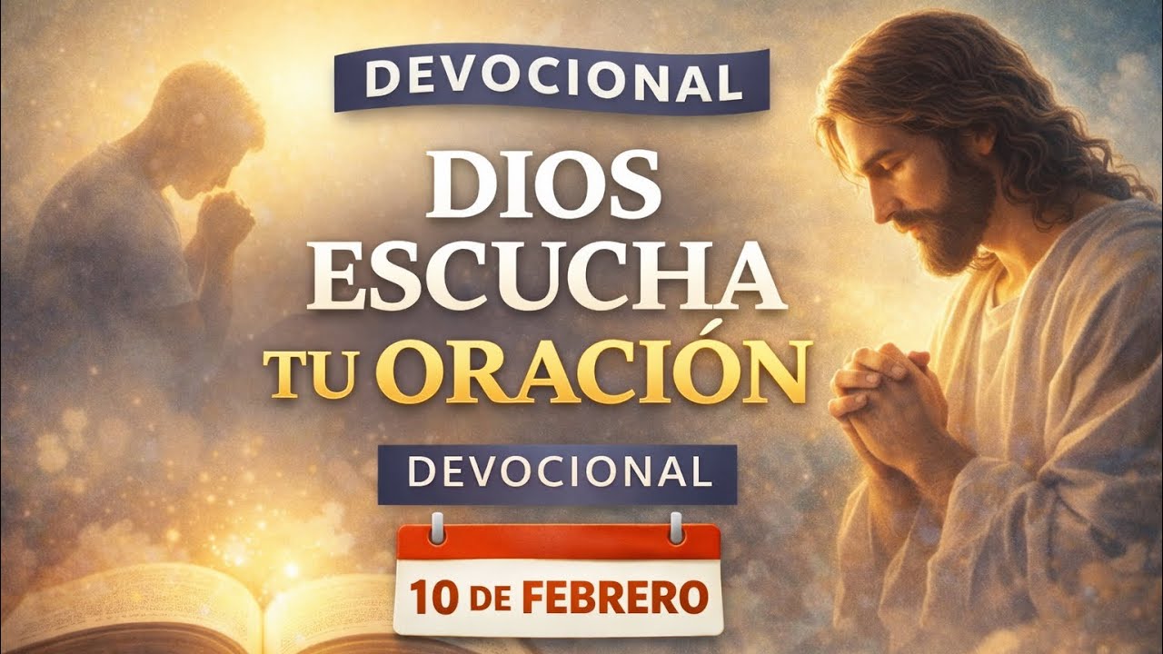 10 de febrero | Devocional de hoy | Dios escucha tu oración 