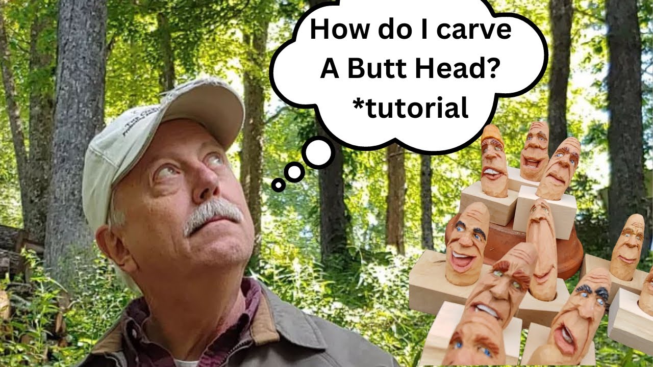 Hilarious Butt Head Woodcarving Tutorial Guaranteed to Crack You Up!