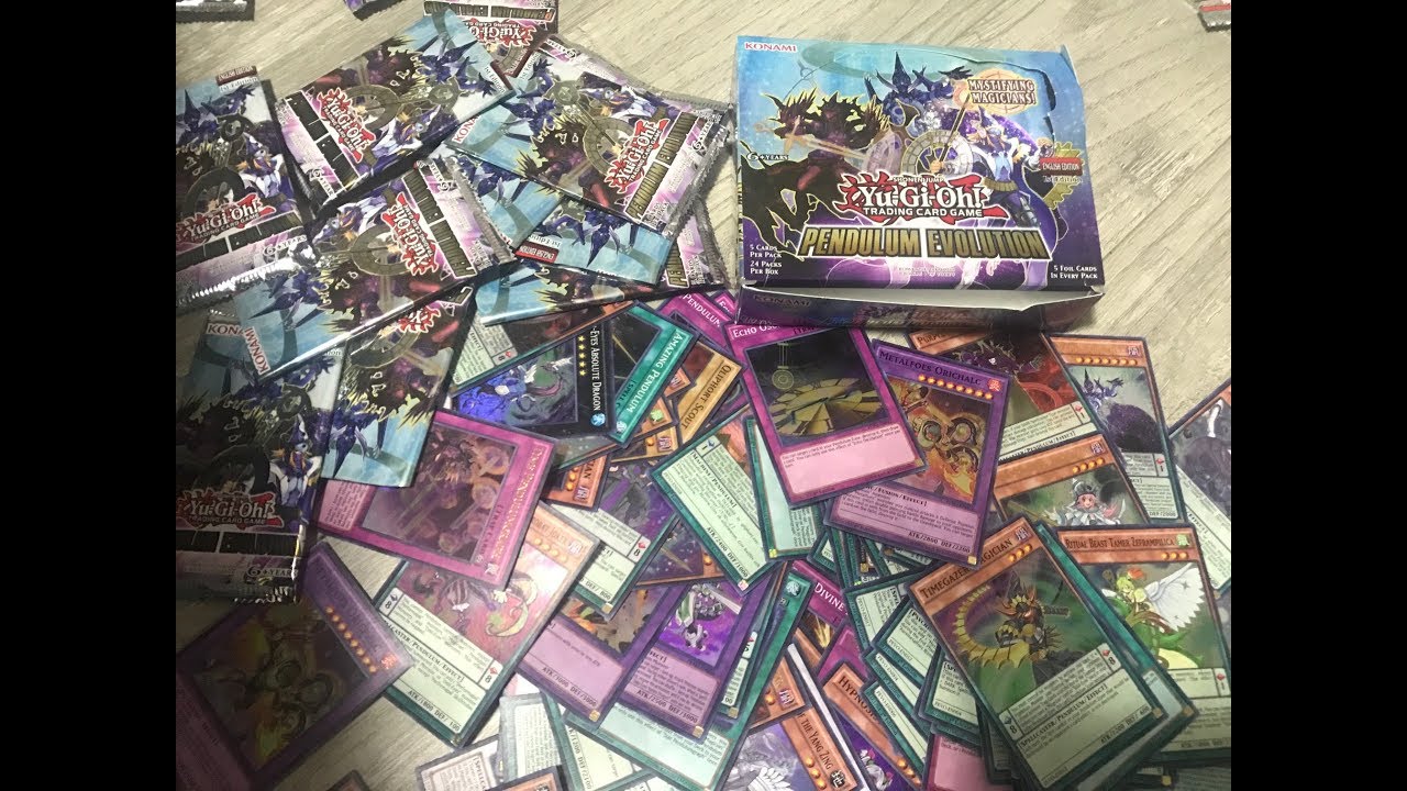 Yugioh: Pendulum Evolution Booster Box Opening!