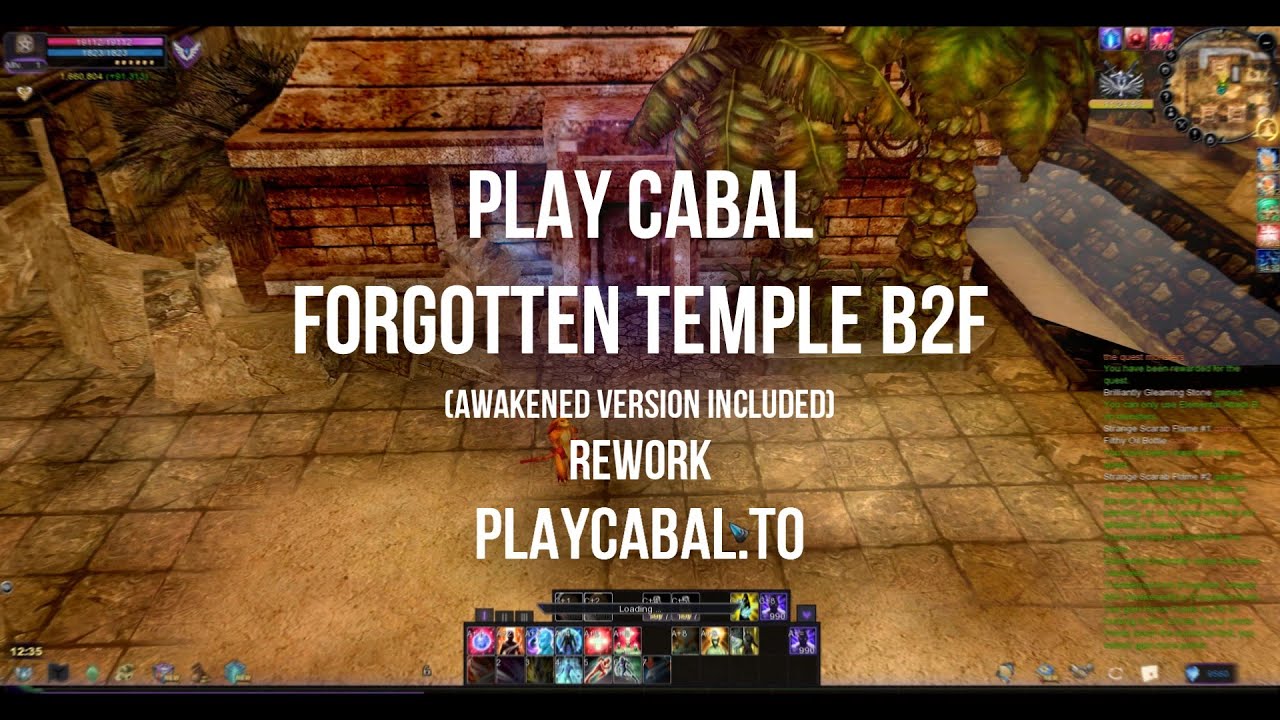 Play Cabal EP35 - Awakened / Forgotten Temple B2F [Rework]
