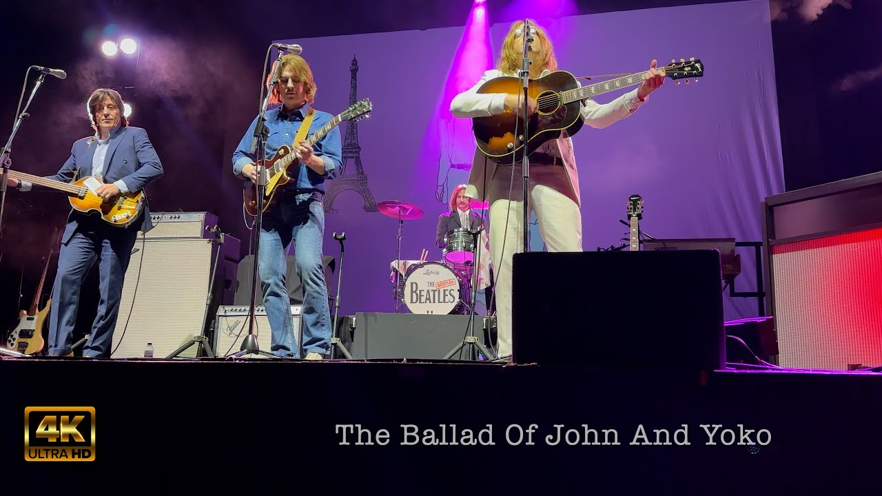 The Bootleg Beatles -The Ballad Of John And Yoko - LIVE - Stageside - 4K #beatles