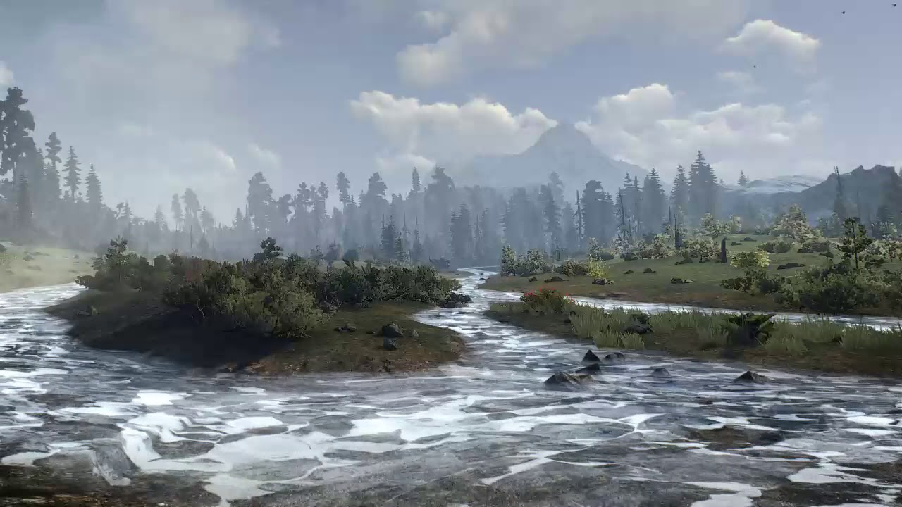 Witcher 3 (ASMR/Sleep Aid) Naptime in Skellige Wilds - Ambient Sounds