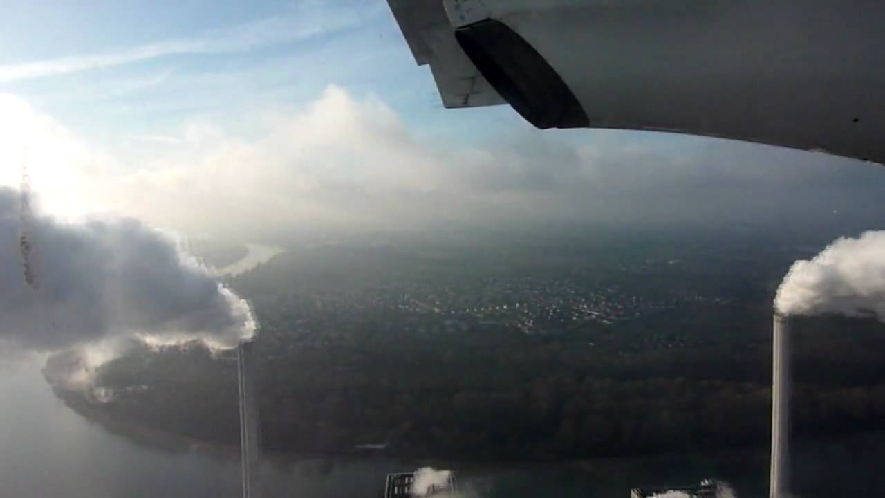 Landung Cirrus Dornier 328 Prop City-Airport Mannheim MHG