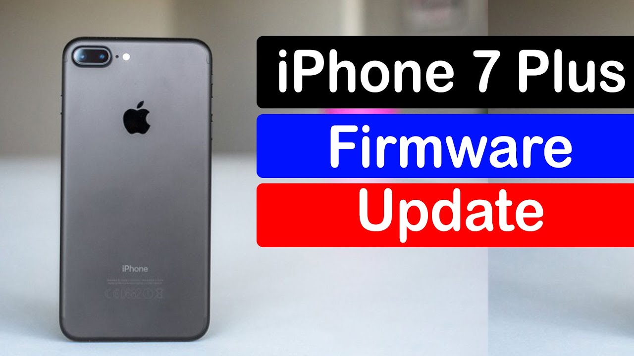 How To Flash Apple iPhone 7 Plus iOS Firmware Update 2021