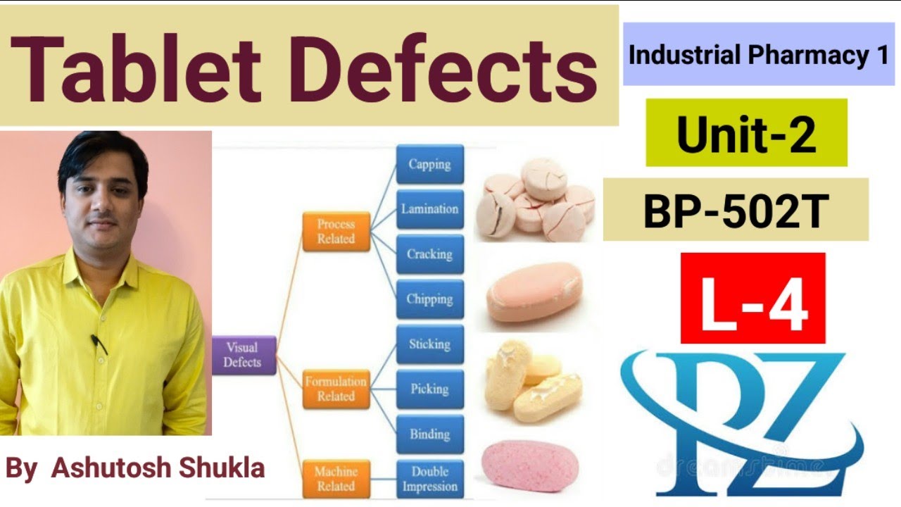 Tablet Defects|Tablet Processing Problems|Compression Problem|Tablet