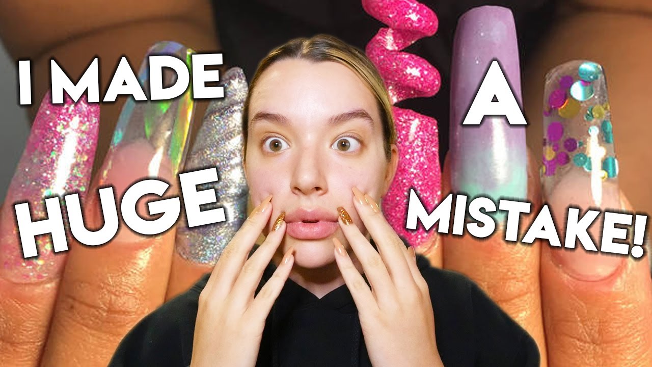 I tried drugstore fake nails and now I'm addicted