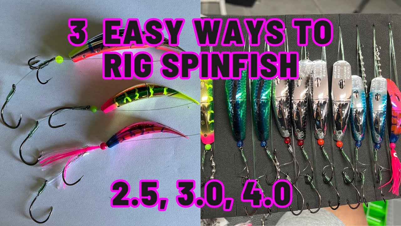 How To Rig Spinfish | 3 Methods | TUTORIAL