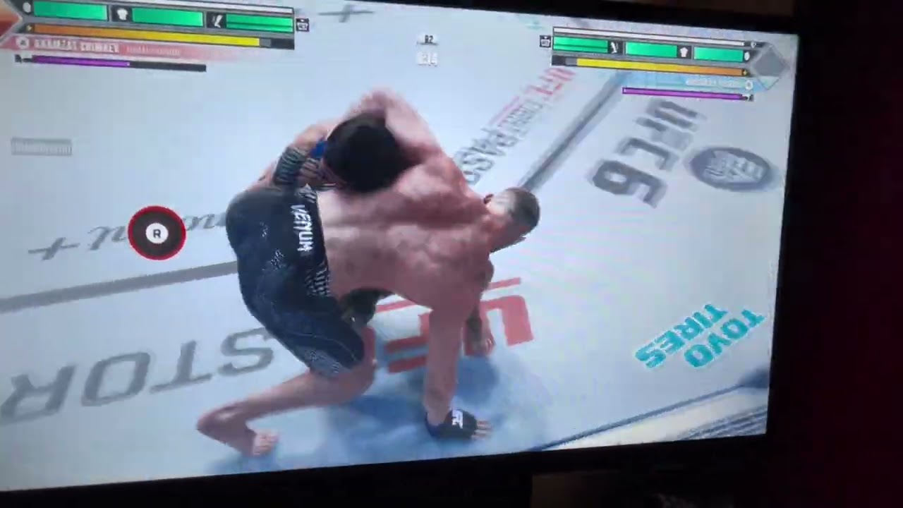 UFC 6 SECRET GRAPPLING ANIMATIONS