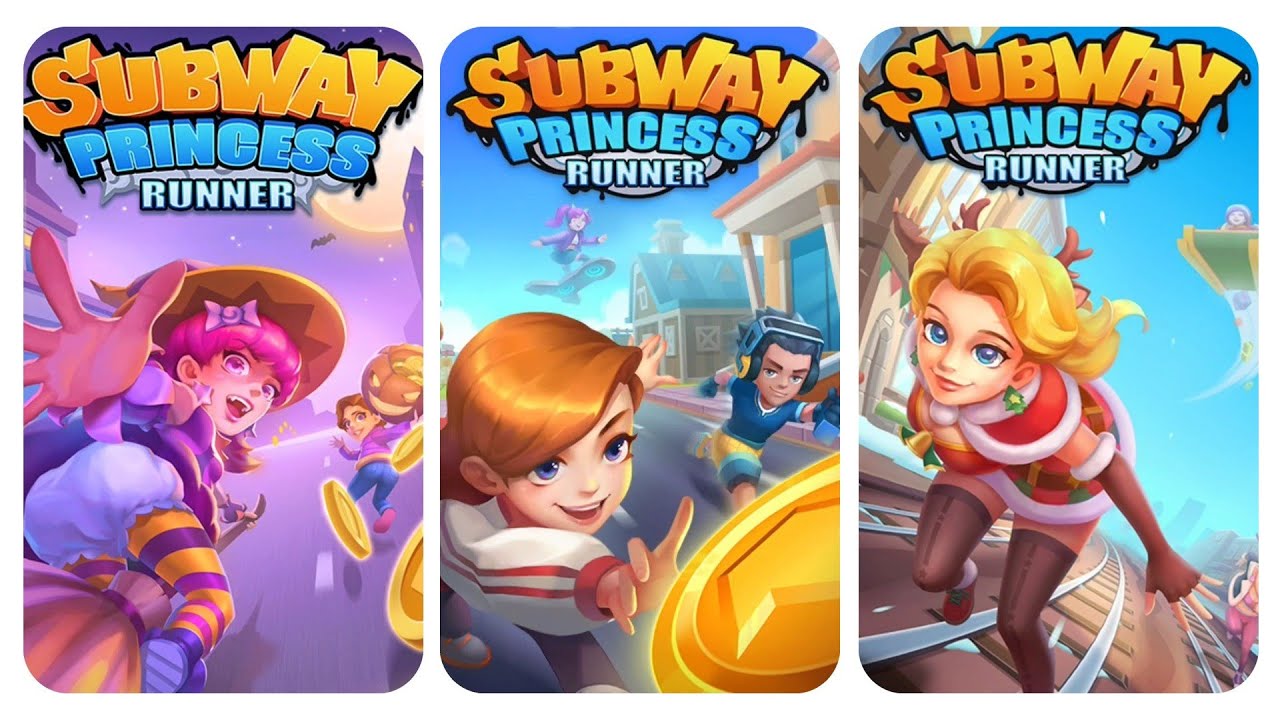 Subway Princess Runner Music Season vs Delightful Christmas vs Halloween