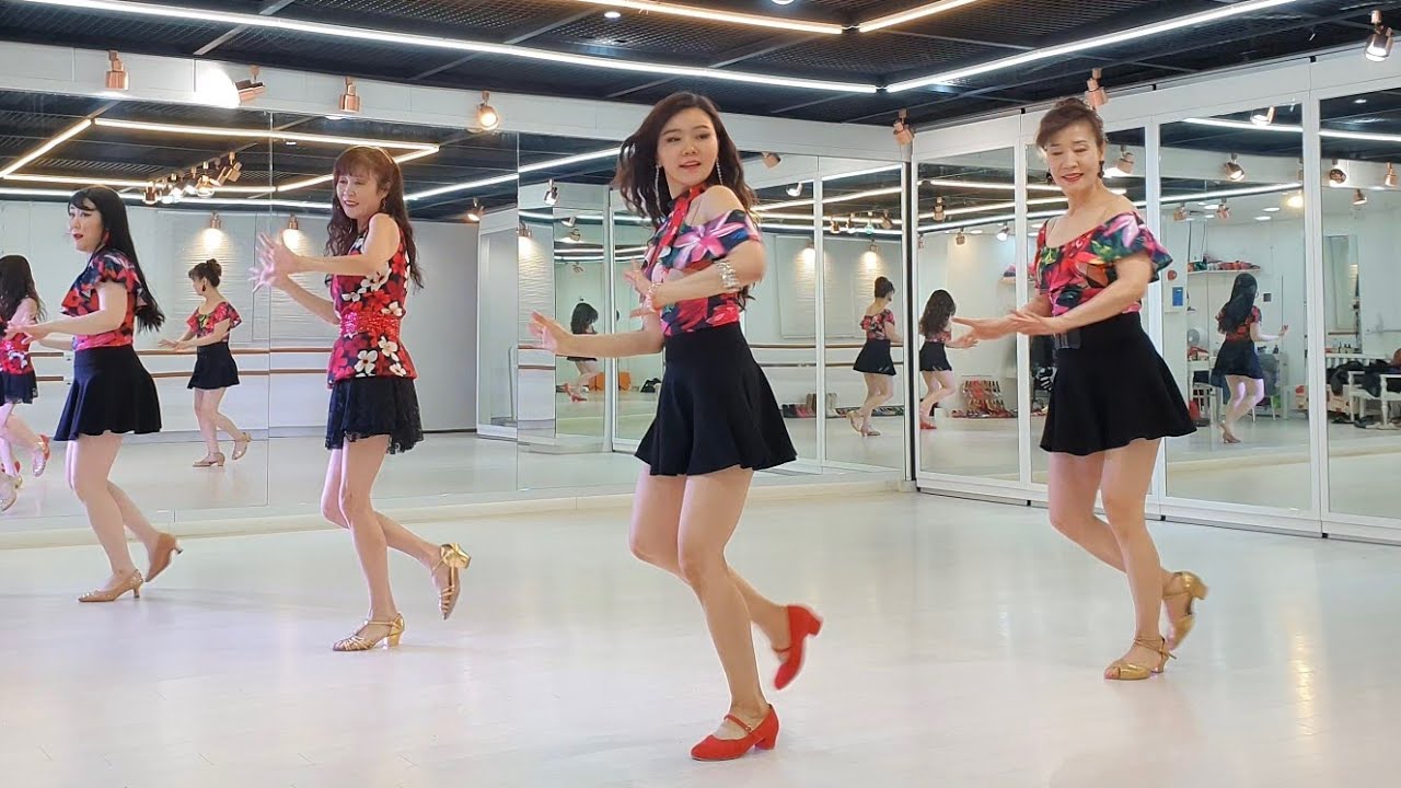 쓰러집니다 라인댄스 | 초급 Beginner | 트로트 | 서주경 |  사)라인댄스 위더스 코리아 협회