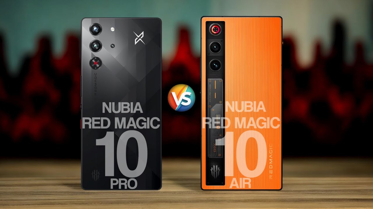 Nubia Red Magic 10 Pro Vs Nubia Red Magic 10 Air #Pn52tech