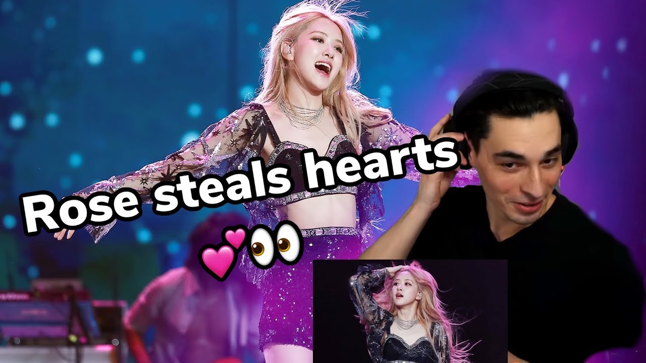 BLACKPINK ROSÉ 로제 Coachella 코첼라 직캠 fancam - Shut Down Reaction! @Thomas_vlogs