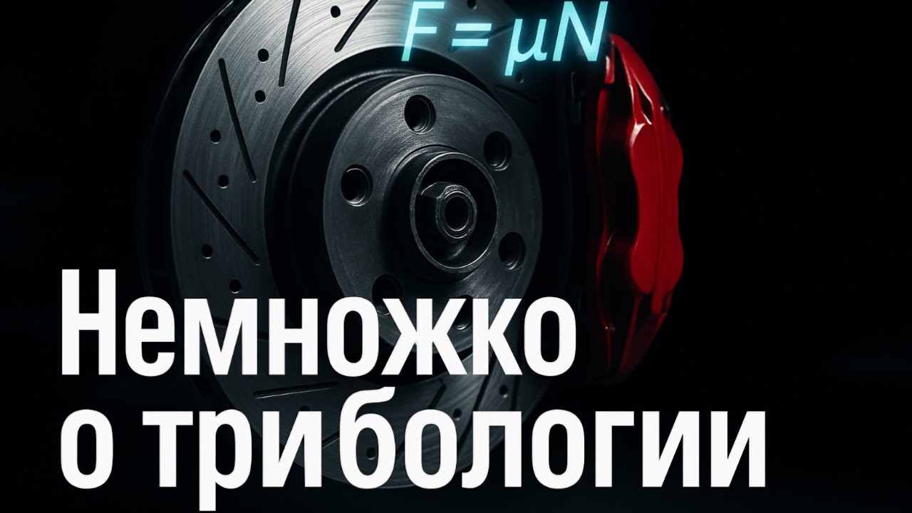 Трибология тормозных дисков и широких шин.