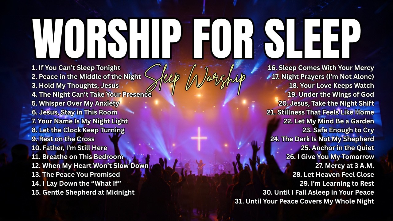 CAN’T SLEEP? PLAY THIS WORSHIP — Night Peace for Anxiety | 2 Hours Soaking Worship