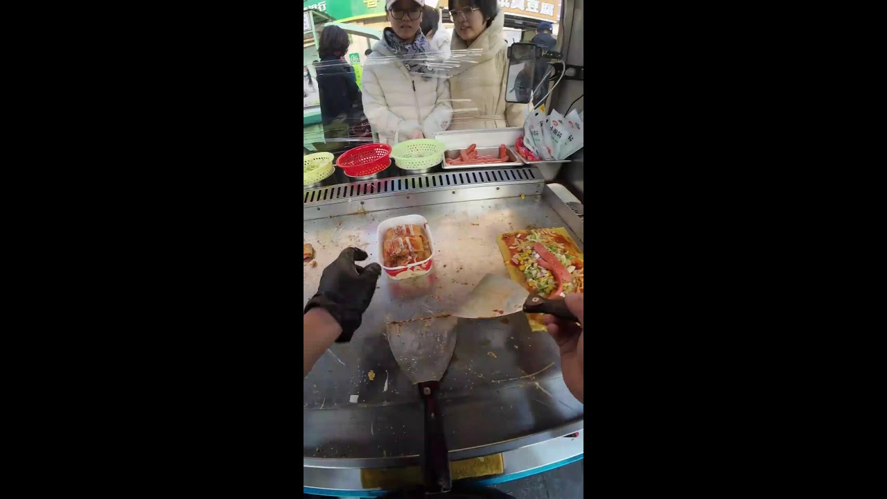 Mainland Chinese street snacks live broadcast