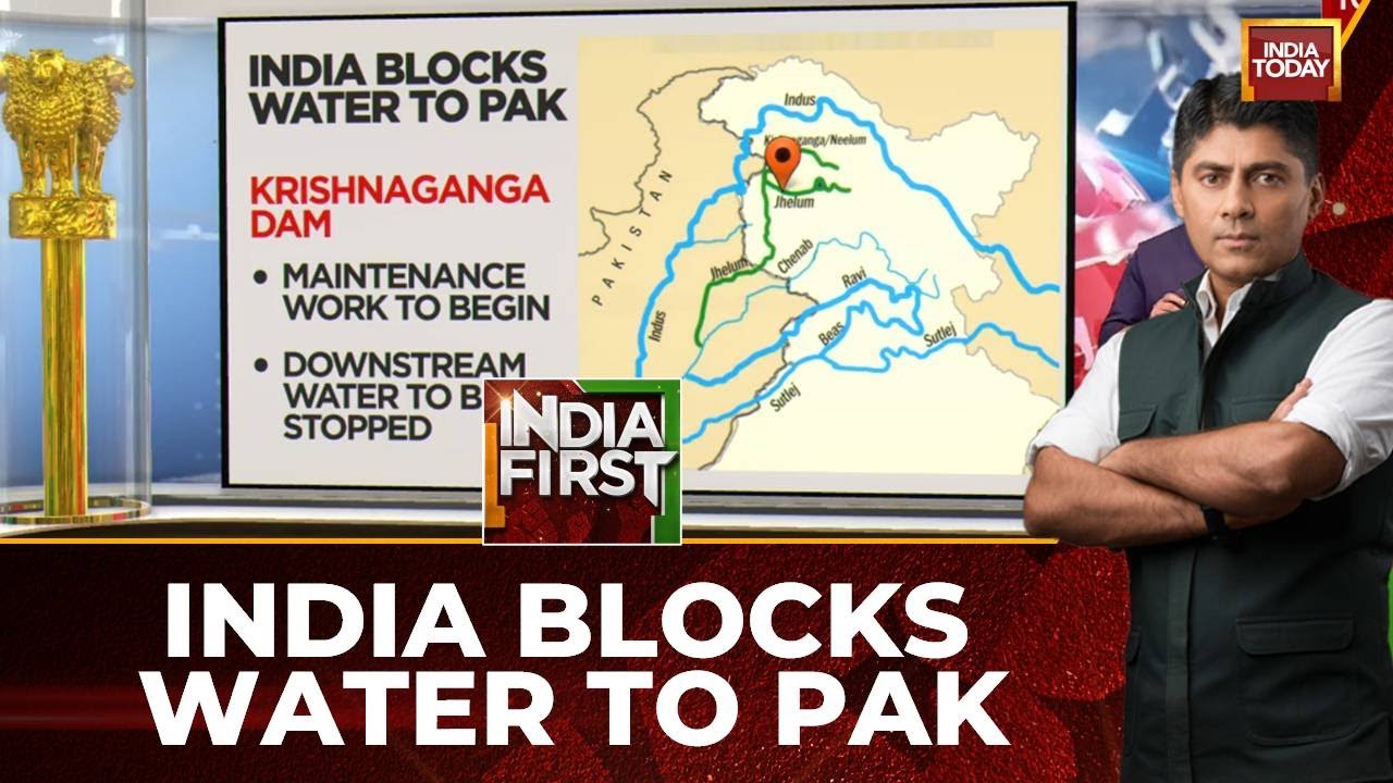 India Today: Indus Waters Treaty Held In Abeyance, Pakistan's Water Supply Squeezed | Gaurav Sawant