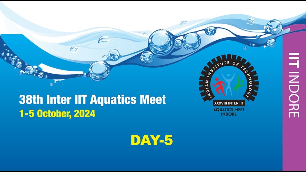 38th Inter IIT Aquatics Meet (Day -5)(Morning  Session)