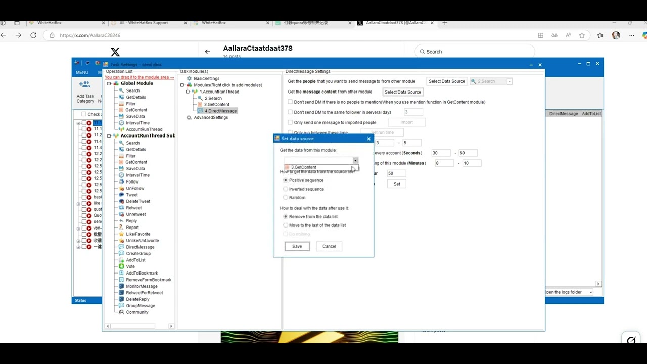 Twitter DM Tool｜Auto DM Twitter Follower ｜Send Direct Messages to My Follower Automatically