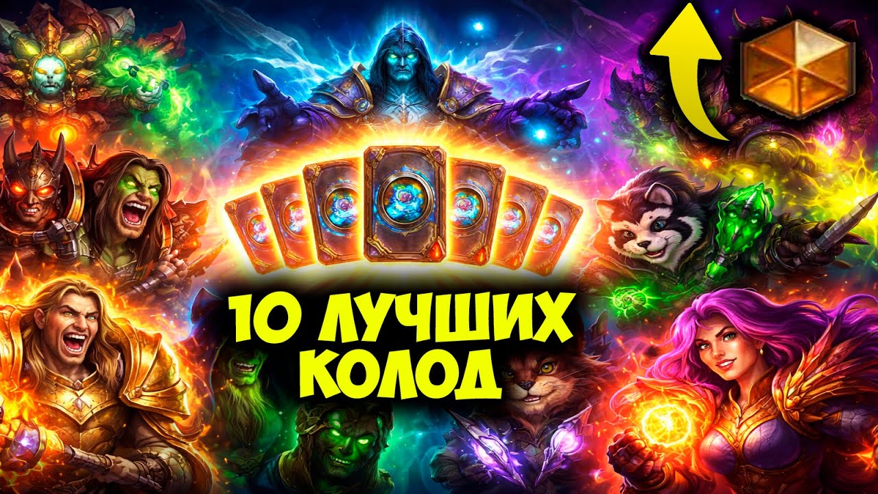 Топ-10 лучших колод Hearthstone | Актуальная мета [2026]