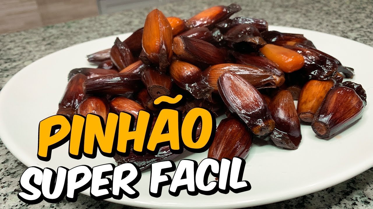 Como COZINHAR PINHÃO e Descascar Super Fácil - Cozinhando Com a Sogra