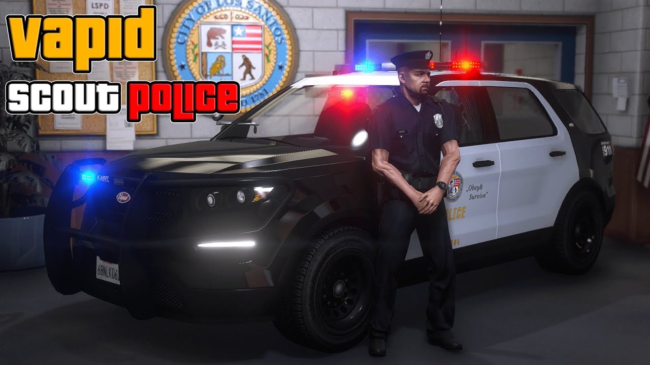 Police Vapid Scout (Ford Explorer Police Interceptor) | GTA V Lore Friendly Car Mods | PC