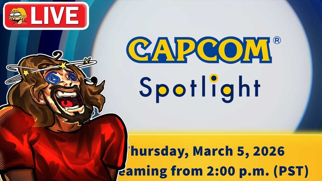 CAPCOM SHOWCASE LIVE, GET IN HERE!