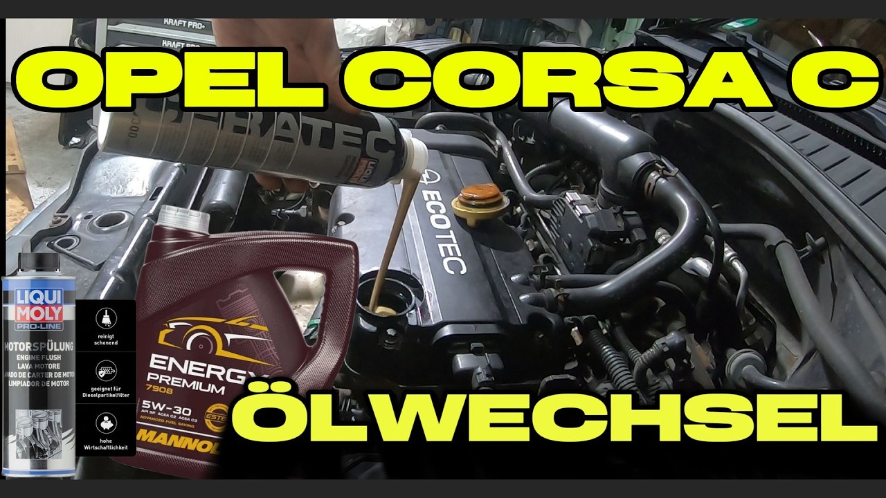Opel Corsa C Ölwechsel