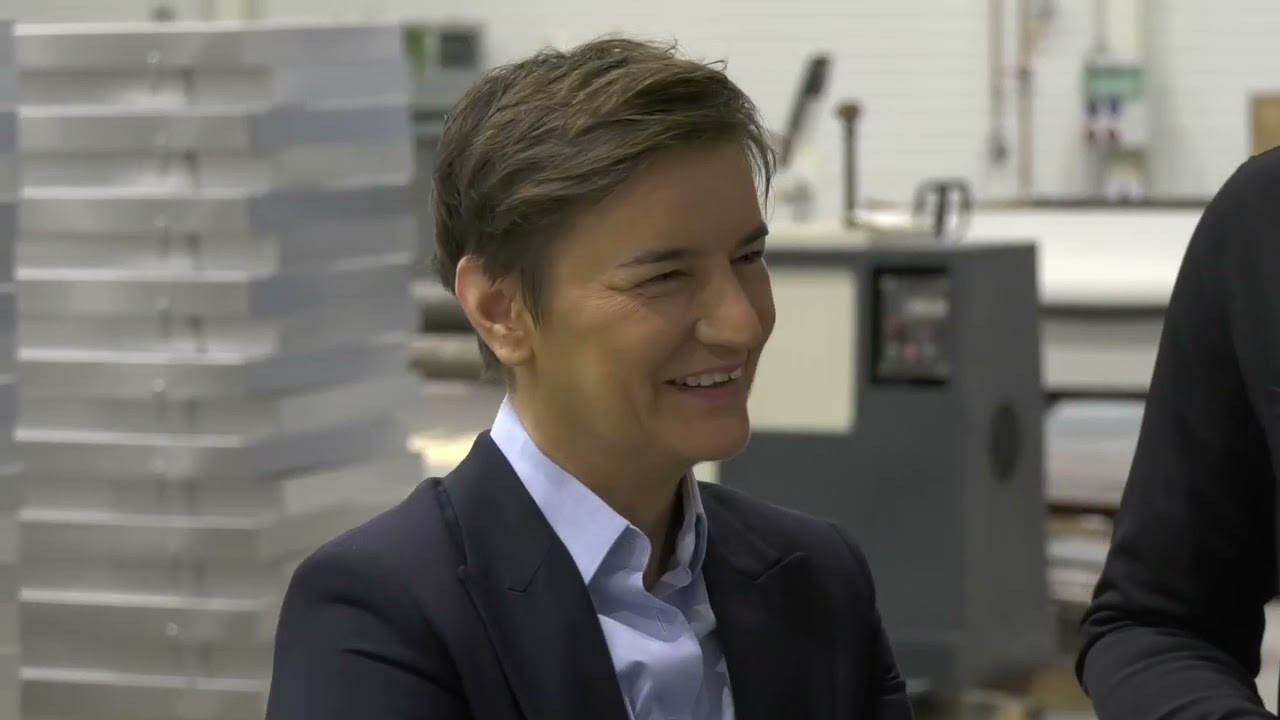 Ana Brnabić predsednica Narodne skupštine posetila opštinu Smederevska  Palanka.