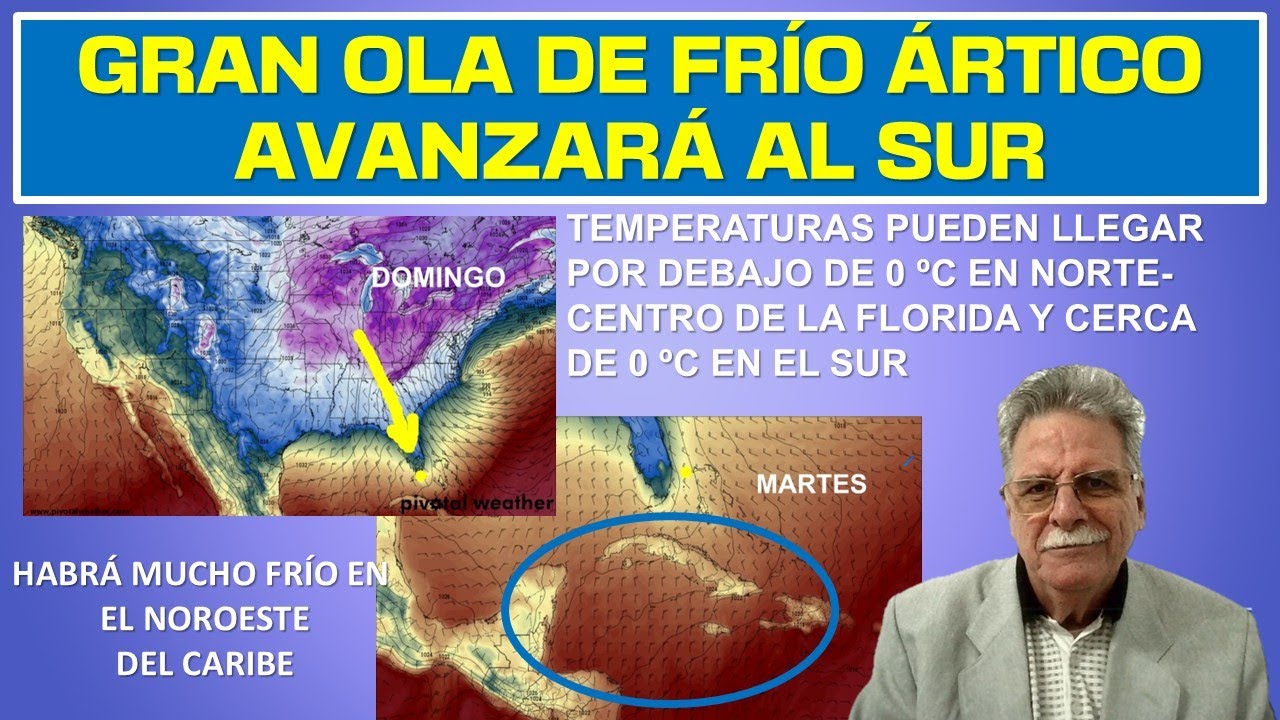 OLA DE FRÍO INTENSO AVANZARÁ HACIA EL SUR