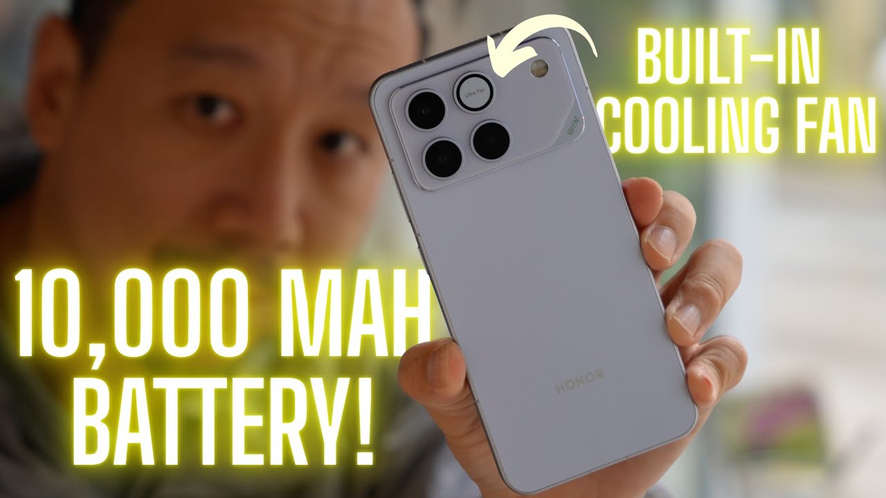 Обзор Honor Win: аккумулятор на 10 000 мАч и OLED-дисплей с частотой обновления 185 Гц!