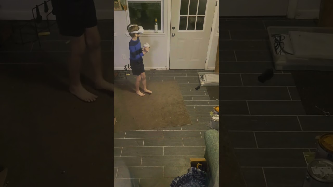 Gorilla Tag Prank Attempt By Dad