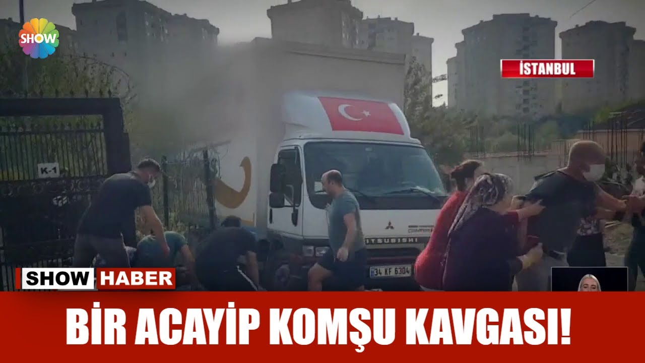 Bir acayip komşu kavgası!