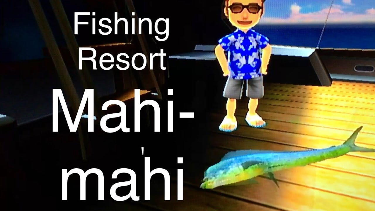 Let's Play: Fishing Resort Wii, Mahi- mahi
