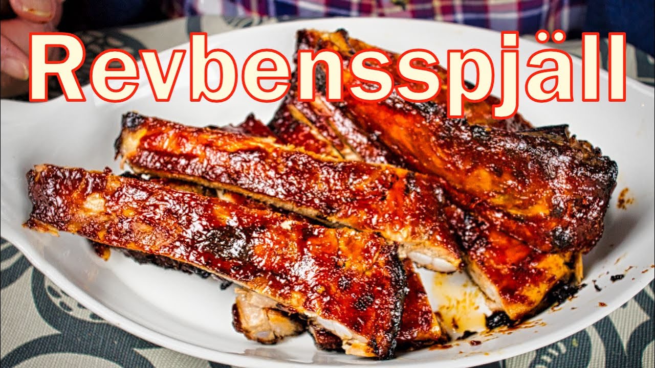 Revbensspjäll - tunna eller tjocka, svensk eller amerikansk kryddning