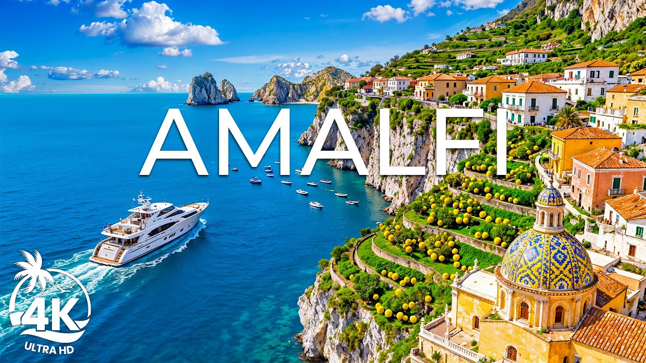 Amalfi 4K UHD &ndash; Discover Italy&rsquo;s Amalfi Coast, Turquoise Seas & Timeless Scenic Charm