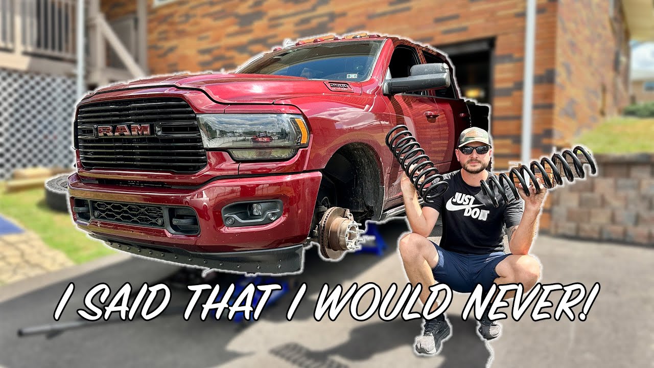Thuren Fab Leveling Kit on my 21 Ram 2500 Cummins