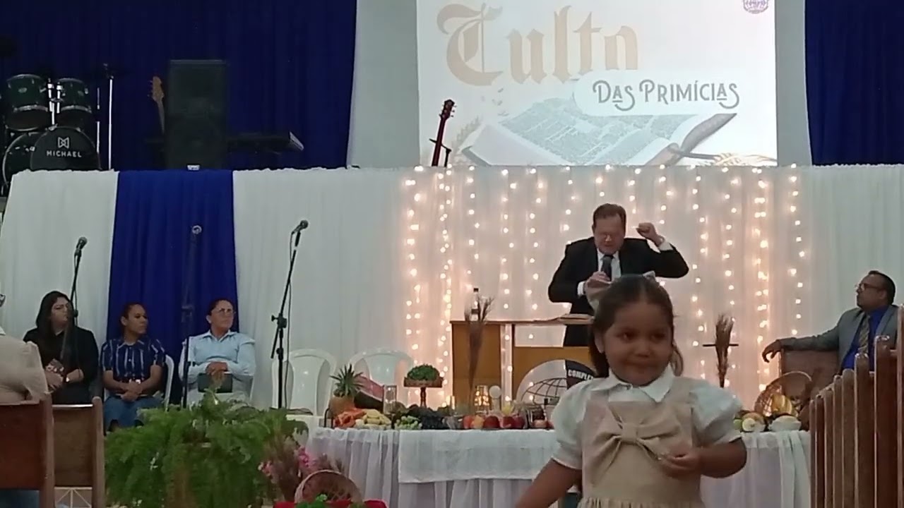 1° Culto das Primícias, Preletor : Pr. Edinho Zonta. IPUB MUTIRÃO (Pr. Lúcio Lima) - MANACAPURU -AM