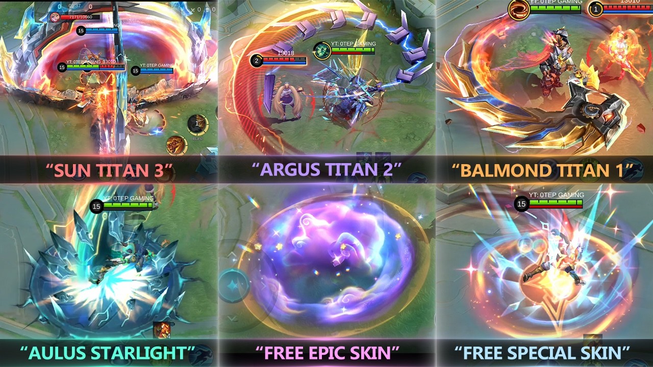 Sun, Argus, Balmond, and other New Skins Gameplay!