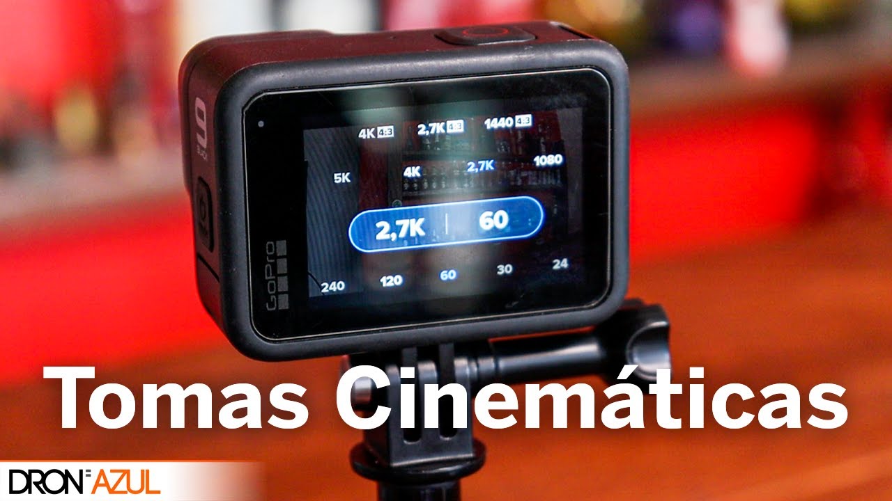 Como hacer Tomas  cinemáticas con GoPro
