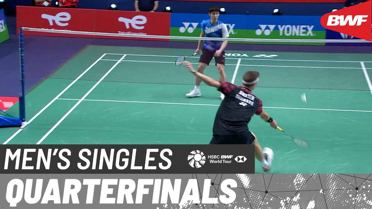 YONEX French Open 2022 | Viktor Axelsen (DEN) [1] vs. Loh Kean Yew (SGP) [7] | QF